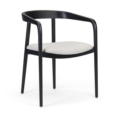 Moderner Stuhl - NUR - Fenabel- The heart of seating - für den Innenraum / Stoff / Buche