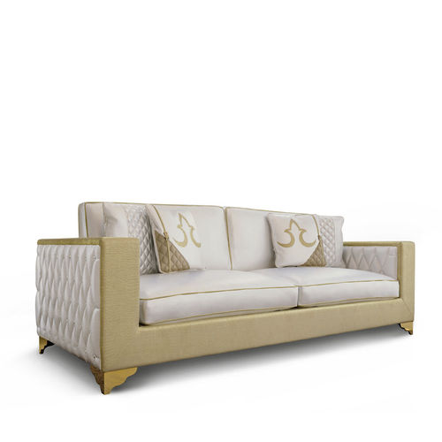 Halbrundes Sofa - Museo - Formenti - modern / Stoff / Leder