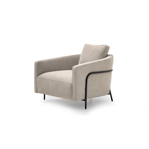 Moderner Sessel - GIULIA  - Formitalia Group - Samt / Leder / mit Kissen