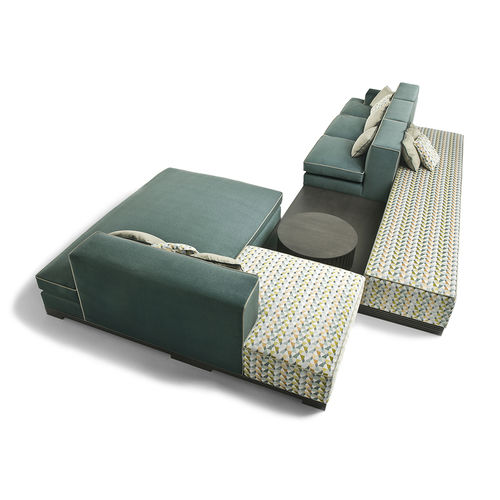 Modulsofa - TEQUILA 6652 - Fratelli Boffi - modern / Stoff / mit Kissen