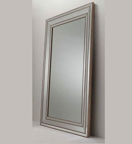Standspiegel - LUMIERE - 4709/S - Fratelli Boffi - modern / rechteckig / Holz