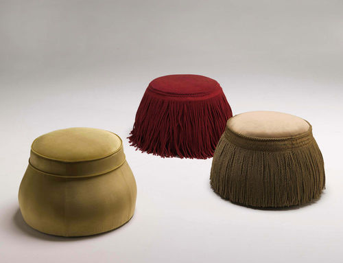 Klassisches Sitzkissen - KIR ROYAL/P - 6102 - Fratelli Boffi - Stoff / rund / Polster