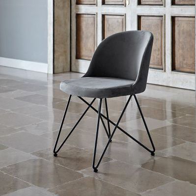 Moderner Stuhl - CLEO S154MX - Friulsedie Sud by Dalmasson - für den Innenraum / Samt / Wolle