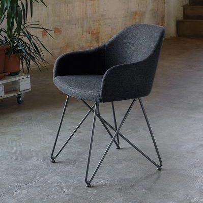 Moderner Stuhl - DEMETRA S155MX - Friulsedie Sud by Dalmasson - für den Innenraum / Samt / Wolle