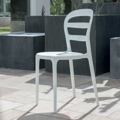 Moderner Stuhl - FAST S389 - Friulsedie Sud by Dalmasson - für Garten / Polypropylen / Polycarbonat