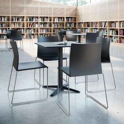 Moderner Stuhl - ARTESIA - Gaber - für den Innenraum / Stoff / Technopolymer
