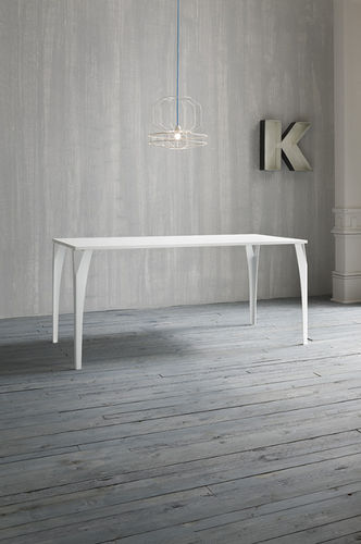 Moderner Tisch - CHARME - Gaber - Metall / rechteckig
