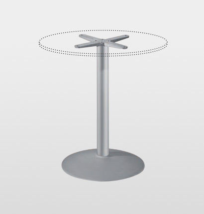 Gusseisen-Tischgestell - BTAK54 - Gaber - modern / für Stehtisch / für Gewerbegebrauch