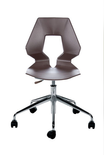 Moderner Stuhl - PRODIGE 5R - Gaber - Polymer / Gestell aus Metall / mit Sterngestell