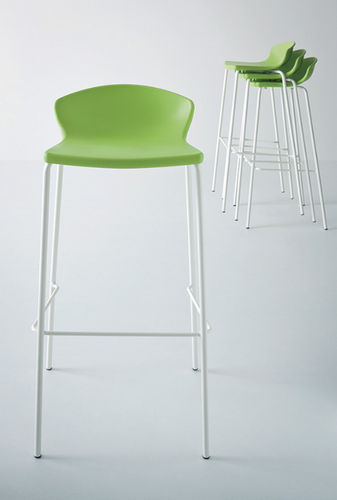 Moderner Barhocker - EASY 77 - Gaber - stapelbar