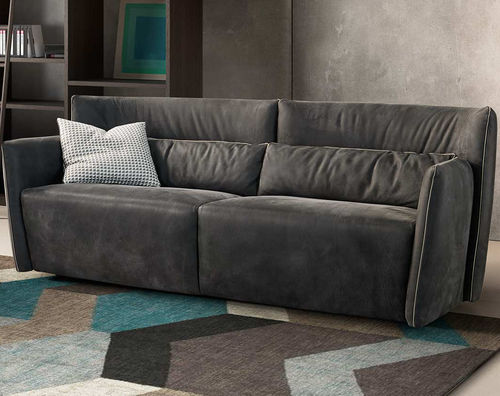 Modulsofa - TULIP - Gamma Arredamenti International - modern / Leder / Zweisitzer