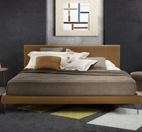 Doppelbett - CLIO NIGHT - Gamma Arredamenti International - modern / Polster / gepolstertes Kopfteil
