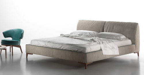 Doppelbett - KONG NIGHT - Gamma Arredamenti International - modern / Polster / gepolstertes Kopfteil
