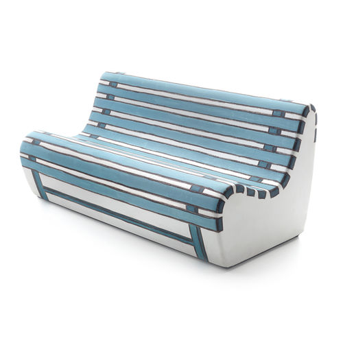 Sofa / originelles Design - SUMMERTIME - Gufram - mehrfarbig / 2,5 Plätze