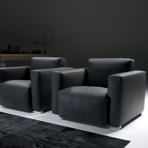 Moderner Sessel - ATHOS MINI - Gyform - Leder / Stoff / mit abnehmbarem Bezug