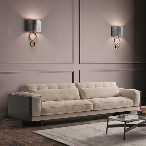 Modulsofa - FEEL GOOD - Haute Couture by Costantini Pietro - modern / Stoff / Leder