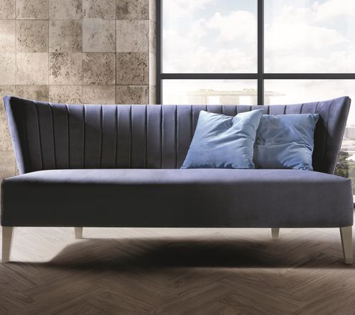 Modernes Sofa - MILADY - Haute Couture by Costantini Pietro - Stoff / Leder / ohne Armlehnen