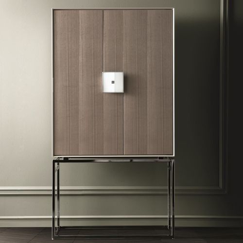 Moderner Barschrank - ELITE - Haute Couture by Costantini Pietro - lackiertes Holz / Edelstahl