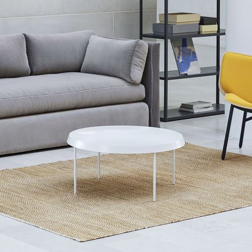 Moderner Couchtisch - TULOU - Hay a/s - Stahl / rund / für Privatgebrauch