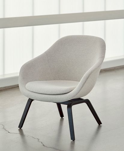 Moderner Sessel - AAL83 - Hay a/s - Stoff / Holz / grau