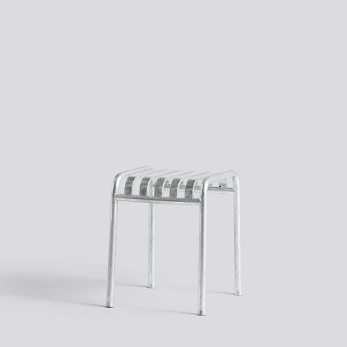Moderner Hocker - PALISSADE - Hay a/s - galvanisiertem Stahl / für Außenbereich / von Ronan & Erwan Bouroullec