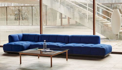 Modulsofa - QUILTON - Hay a/s - modern / Stoff / Leder