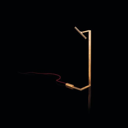 Stehleuchte - FLAT - Henge - Messing / modern / mit Kabel