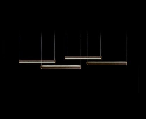 Hängelampe - Y - Henge - Messing / Stahl / modern