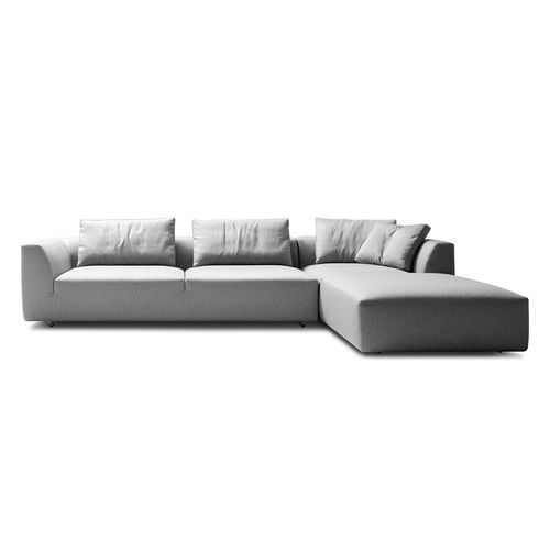 Modulsofa - BE_LOOK - i4 MARIANI - modern / Stoff / Leder
