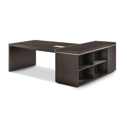 Chefschreibtisch - BLADE - i4 MARIANI - bodenstehend / modern / Holzfurnier