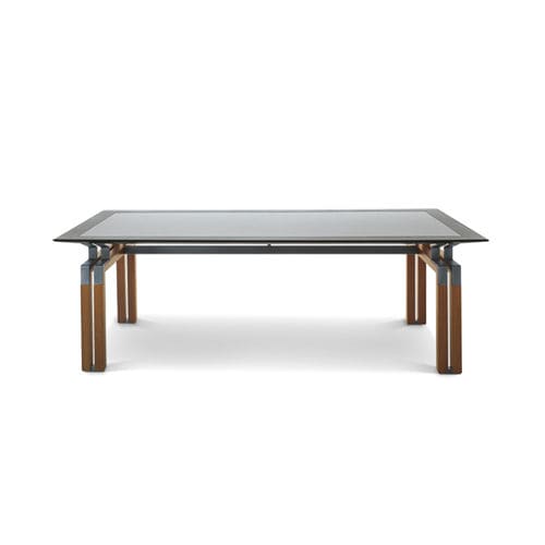 Chefschreibtisch - PASO DOBLE - i4 MARIANI - bodenstehend / modern / Holzfurnier