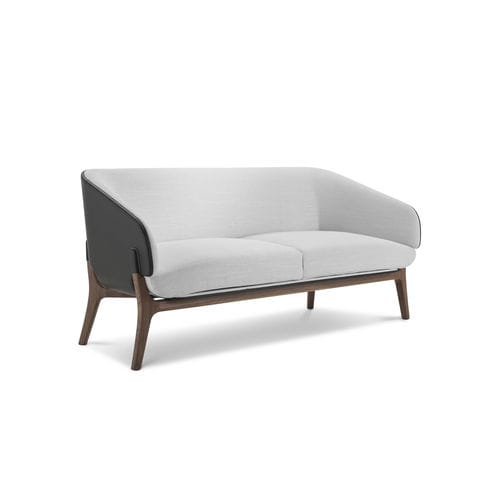 Modernes Sofa - SAVILE ROW - i4 MARIANI - Stoff / Leder / mit Armlehnen