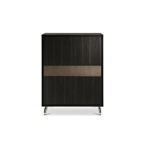Hohes Sideboard - NIKY - i4 MARIANI - mit hohen Beinen / modern / aus lackiertem Stahl
