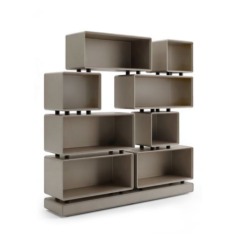 Modul-Bücherregal - PARS - i4 MARIANI - modern / Metall / Holz