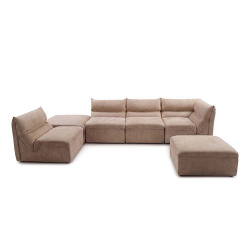 Modulsofa - MONTECARLO - i4 MARIANI - modern / Stoff / Leder