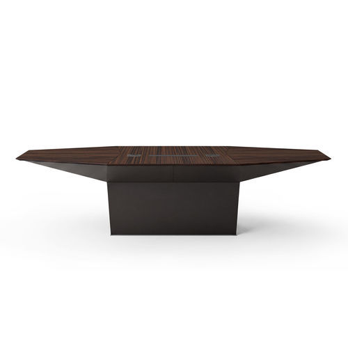 Chefschreibtisch - EIDOS - i4 MARIANI - bodenstehend / modern / Leder