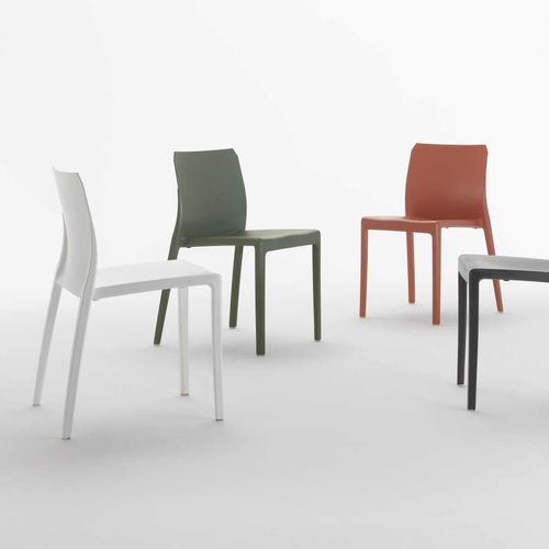 Moderner Stuhl - MI_AMI MATT - I.T.F. DESIGN SRL - für Garten / für Terrasse / für Balkon