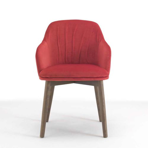 Moderner Stuhl - MANHATTAN - I.T.F. DESIGN SRL - für den Innenraum / Samt / Massivholz