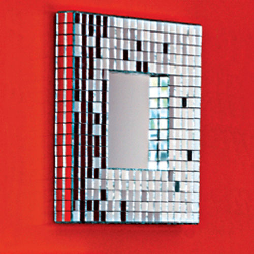 Wandmontierter Spiegel - MOSAIC - I.T.F. DESIGN SRL - Stand / für Hotels / für Hotelzimmer