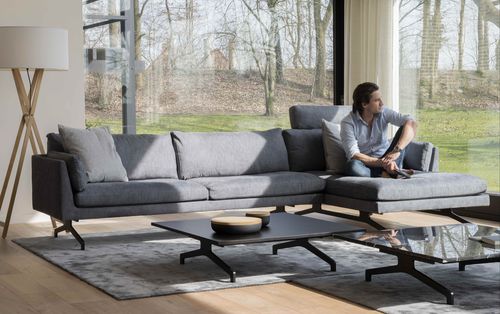 Modulsofa - FAUVE - Indera nv - modern / Stoff / mit Kopfstütze