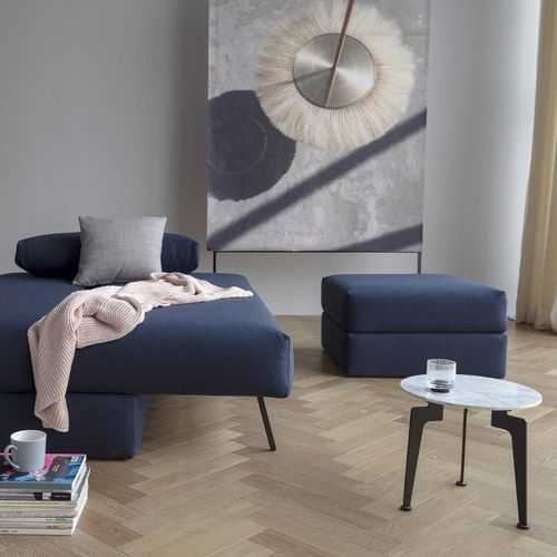 Moderne Ottomane - CORNILA - Innovation Randers a/s - Stoff / Leder / quadratisch