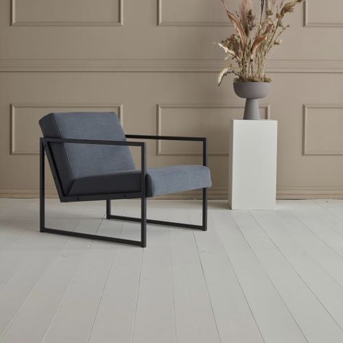 Moderner Sessel - VIKKO - Innovation Randers a/s - Stoff / Leder / Stahl