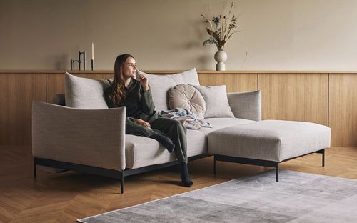 Bettsofa - MALLOY - Innovation Randers a/s - modern / für Wohnzimmer / Stoff