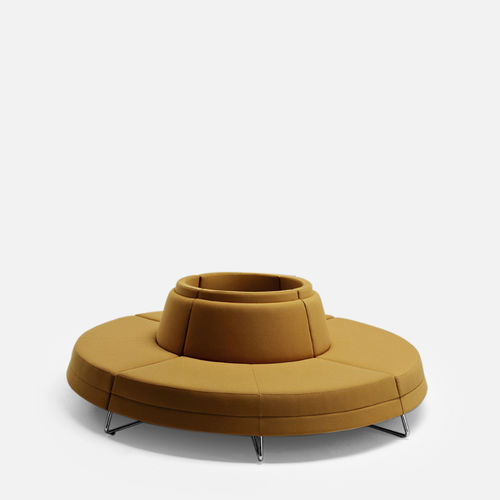 Modulare Polsterbank - SUSHI - La Cividina - modern / Stoff / Leder