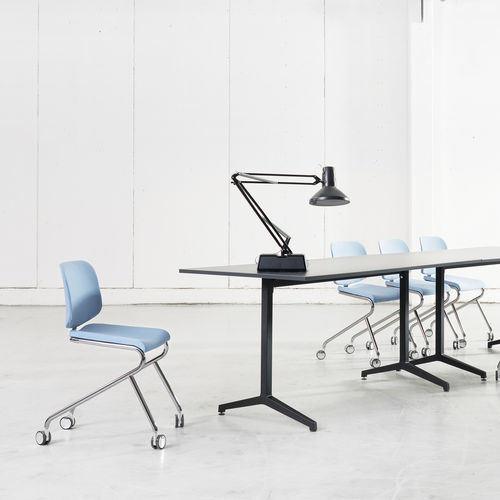 Moderner Bürostuhl - ADD MOVE - Lammhults Möbel AB - für den Innenraum / Stoff / Leder