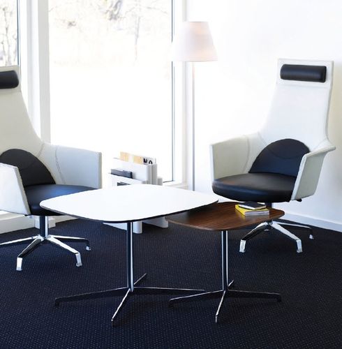 Moderner Couchtisch - COOPER - Lammhults Möbel AB - Nussbaum / MDF / Laminat