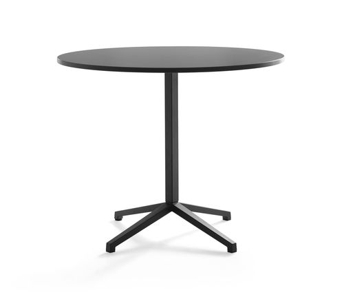 Moderner Bistrotisch - ARCHAL - Lammhults Möbel AB - MDF / melaminbeschichtet / Gestell aus Stahl