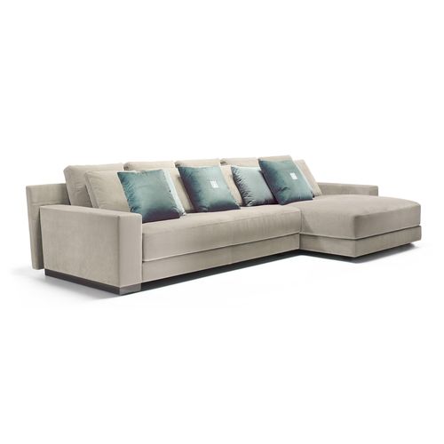 Modulsofa - BLACK & MORE - Malerba - modern / Stoff / Leder