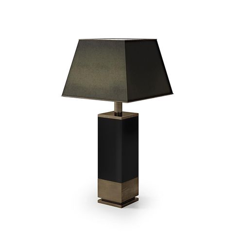 Tischlampe - BE ONE - Malerba - Metall / Stoff / modern