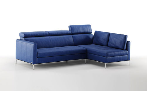 Ecksofa - ANDREA 962 - Marinelli - modern / Polyester / mit Kopfstütze